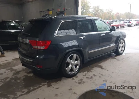 2012 Jeep Grand Cherokee Overland из США, поврежденный, VIN 1C4RJFCG2CC342164